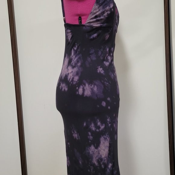 YFB Young Fabulous & Broke Fabian Dress - Small Tie dye Bodycon Modal S - Picture 5 of 10